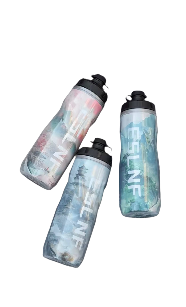 Garrafa Térmica ESLNF 610ml | Hidratação Gelada MTB