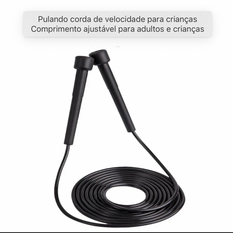 Corda de Pular Profissional 2.8m – Treino Fitness