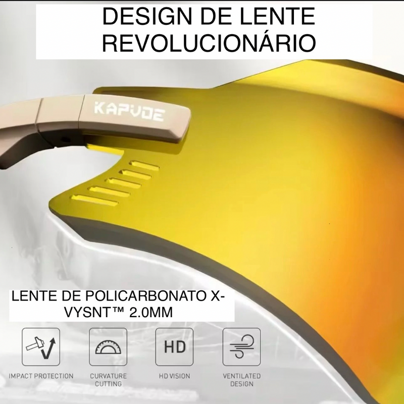 Óculos Ciclismo UV400 Fotocromático Unissex