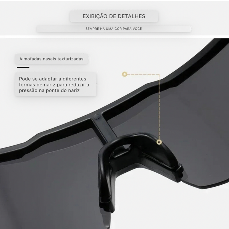 UV400 Sports Sunglasses Unisex | Cycling & Travel