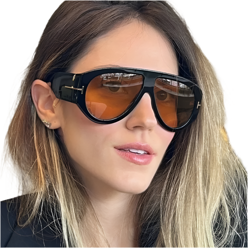 Óculos de Sol Oversized Polarizado UV400 – Moda e Proteção