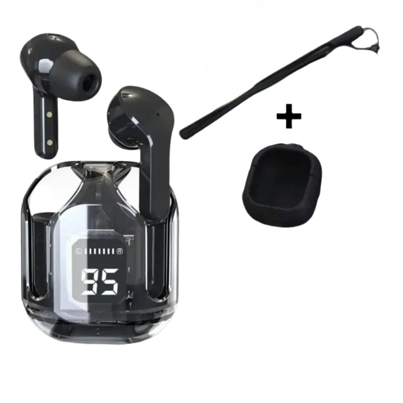 Fone T2 TWS Gamer Bluetooth 5.3 + Capa e Cordão
