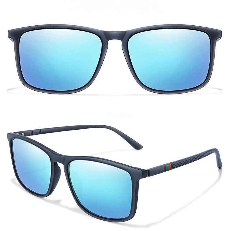 Óculos de Sol Vintage Quadrado Polarizado UV400 | Luxo Unissex