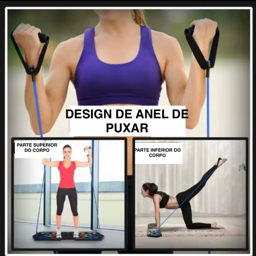 Exercício com Placa Push-Up