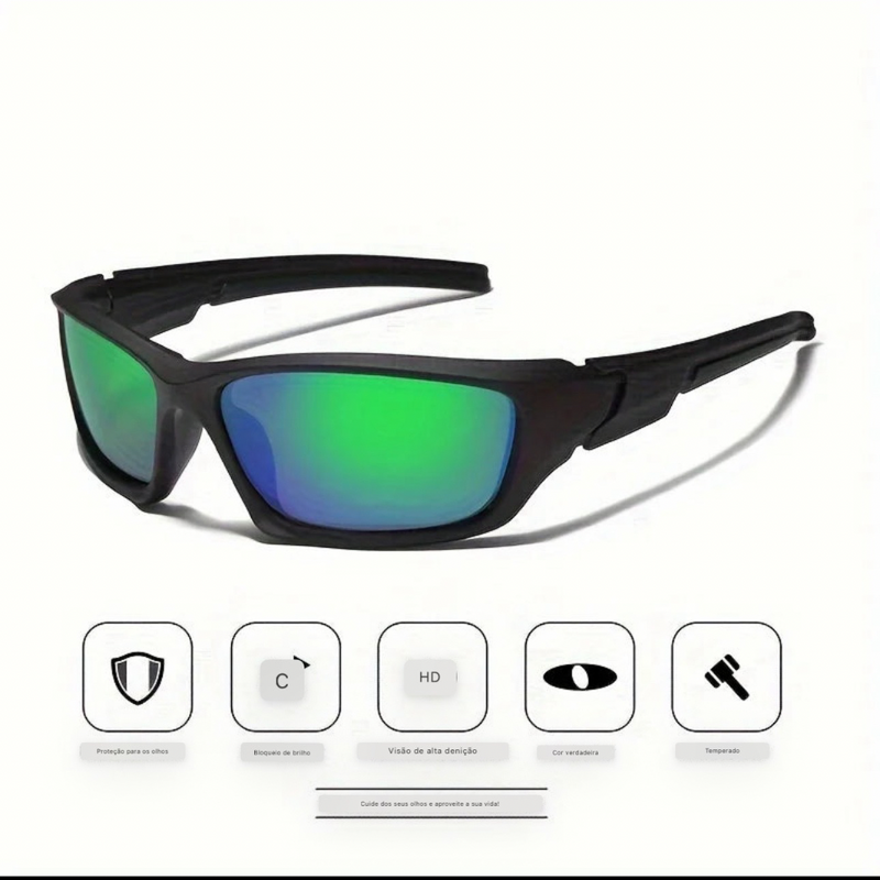 Óculos de Sol Polarizados Masculinos UV400 – Esporte & Estilo