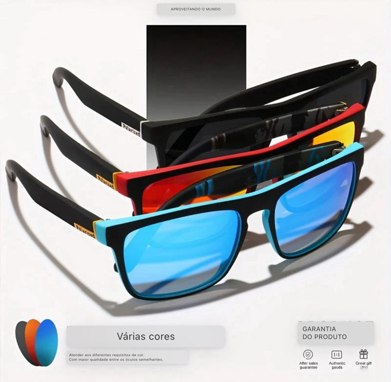 VEGUEROS Óculos Polarizados UV400 Masculinos – Estilo Outdoor