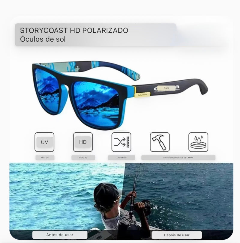 Okuma Óculos Polarizados UV400 – Outdoor e Esportes