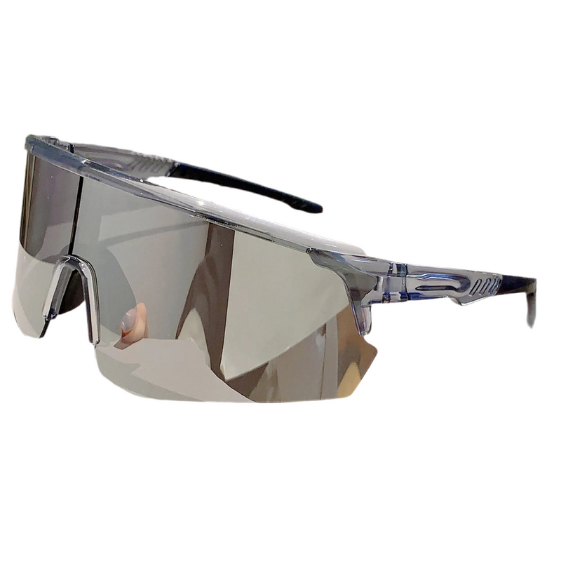 Óculos Esportivo Feminino Oversized UV400 Semi Aro