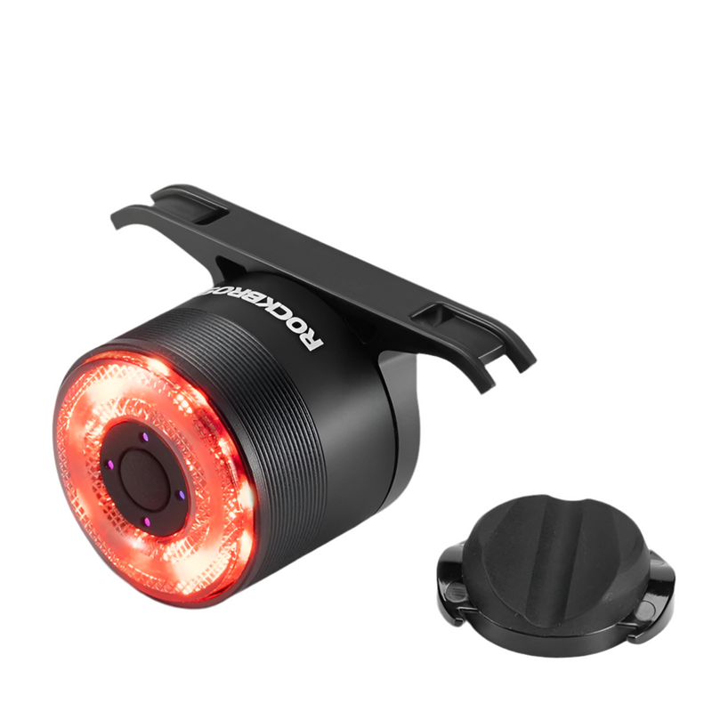 Luz Traseira ROCKBROS Smart Brake IPX6 para Bike