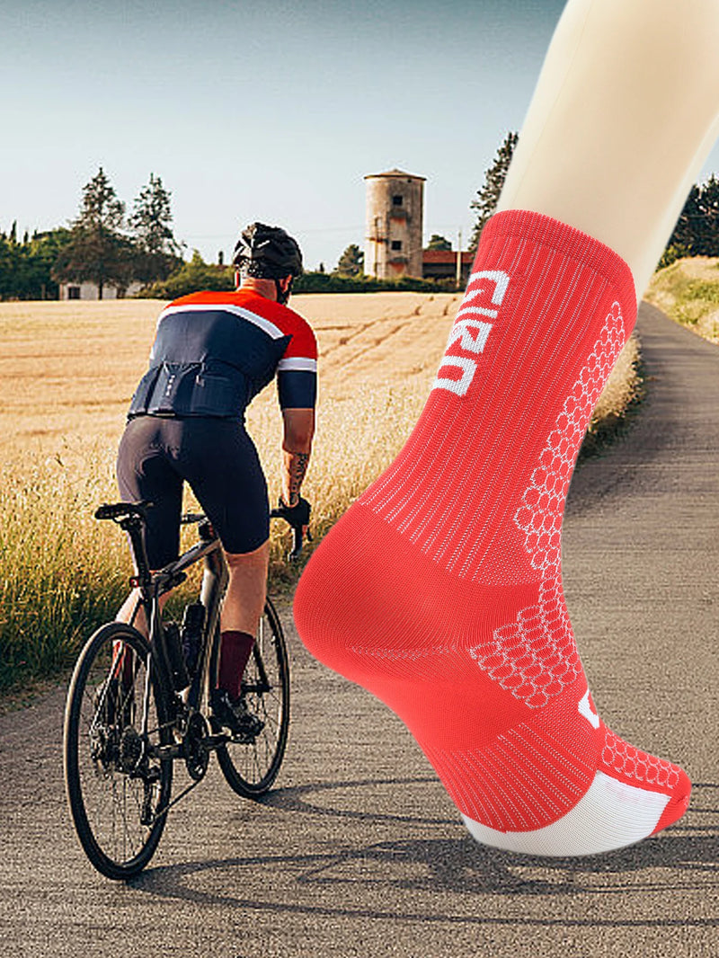 Meias de Compressão para Ciclismo – Unissex e Confortáveis