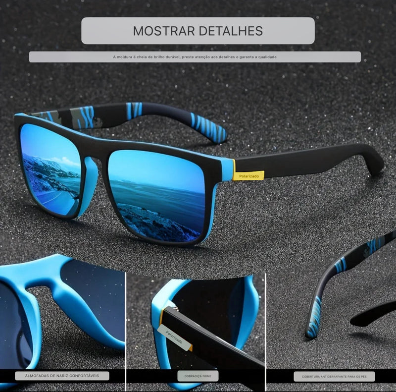 VEGUEROS Óculos Polarizados UV400 Masculinos – Estilo Outdoor
