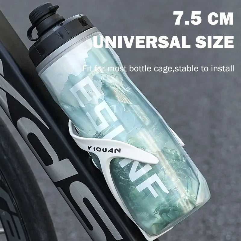 Garrafa Térmica ESLNF 610ml | Hidratação Gelada MTB