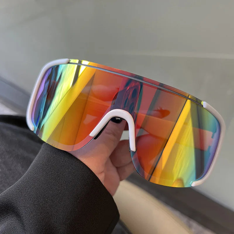 Óculos de Ciclismo RMM Y2K Retro-Reflective | Esportivo Unissex