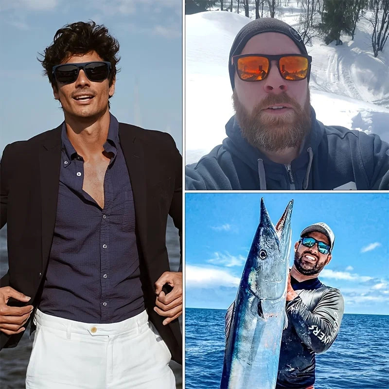 VEGUEROS Óculos Polarizados UV400 Masculinos – Estilo Outdoor