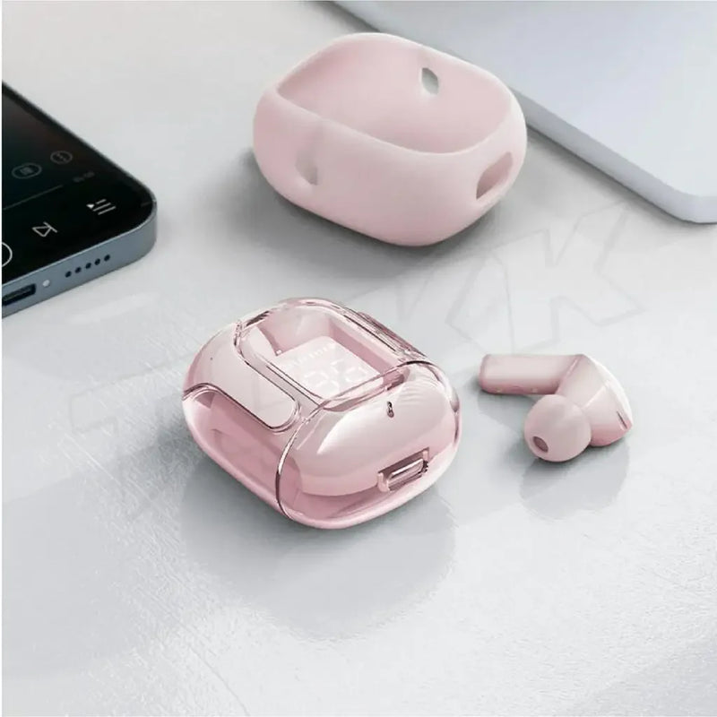 Fone T2 TWS Gamer Bluetooth 5.3 + Capa e Cordão
