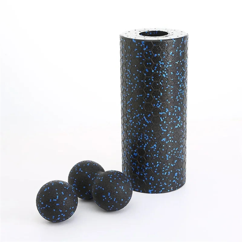 Kit Rolo de Espuma EPP 3 Peças – Relaxamento e Yoga