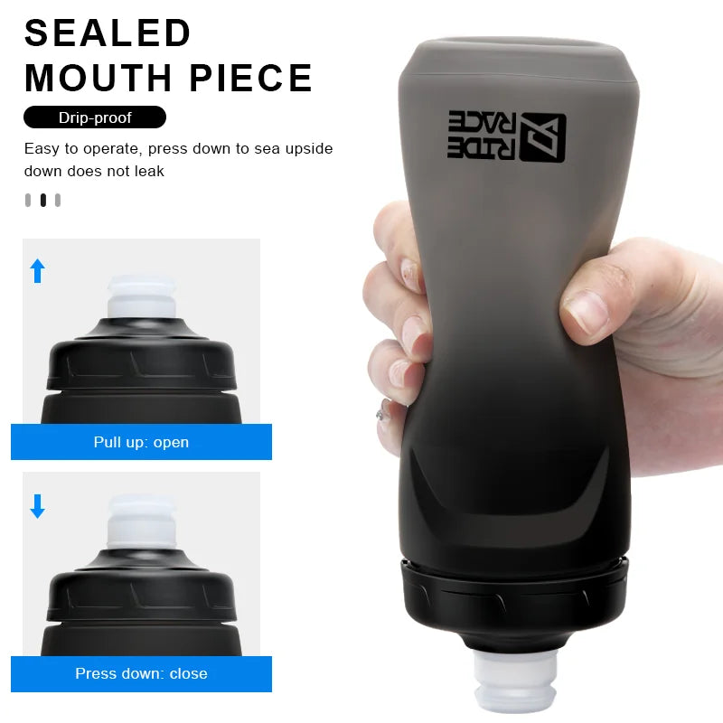 Garrafa Riderace 620ml para Bicicleta | Leve e Segura