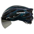 Capacete SUPERIDE Ultalight com Óculos Magnéticos e Viseira