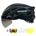 Capacete SUPERIDE Ultalight com Óculos Magnéticos e Viseira