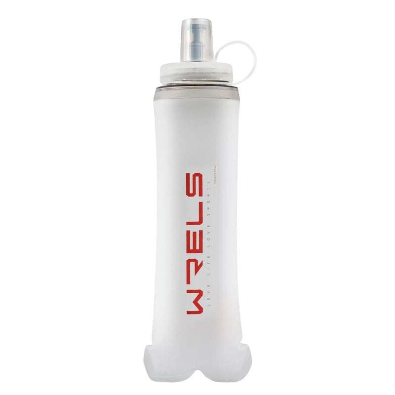 Garrafa WRELS 300-500ml | Dobrável e Rígida Esportiva