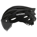 Capacete SUPERIDE Ultalight com Óculos Magnéticos e Viseira