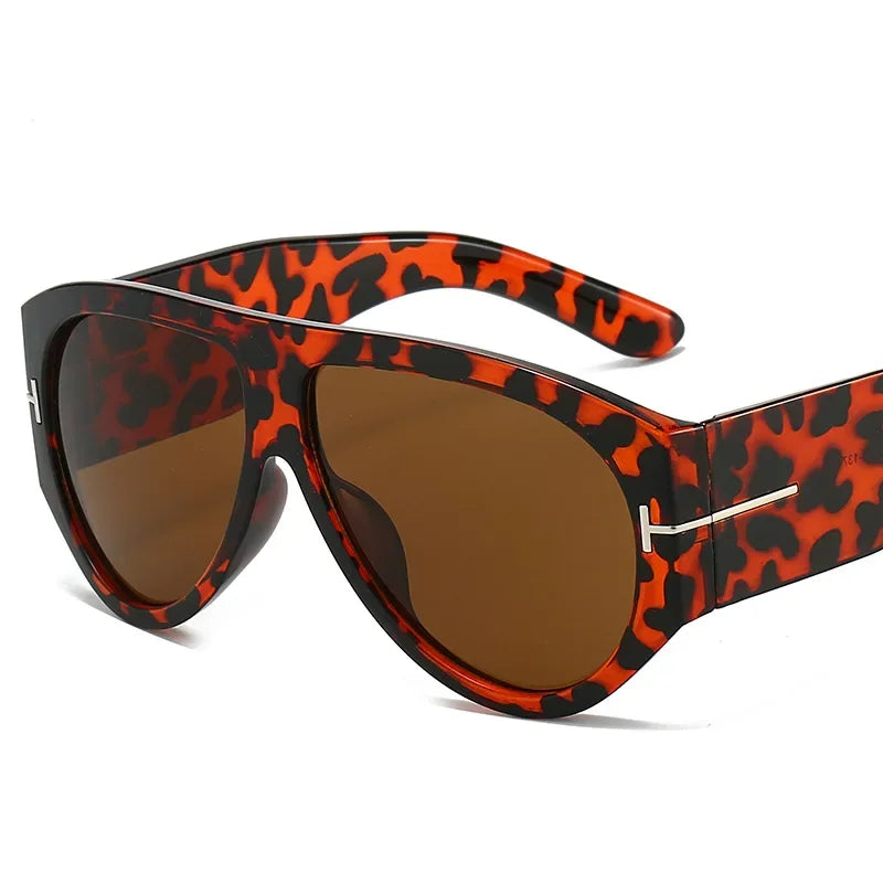 Óculos de Sol Oversized Polarizado UV400 – Moda e Proteção