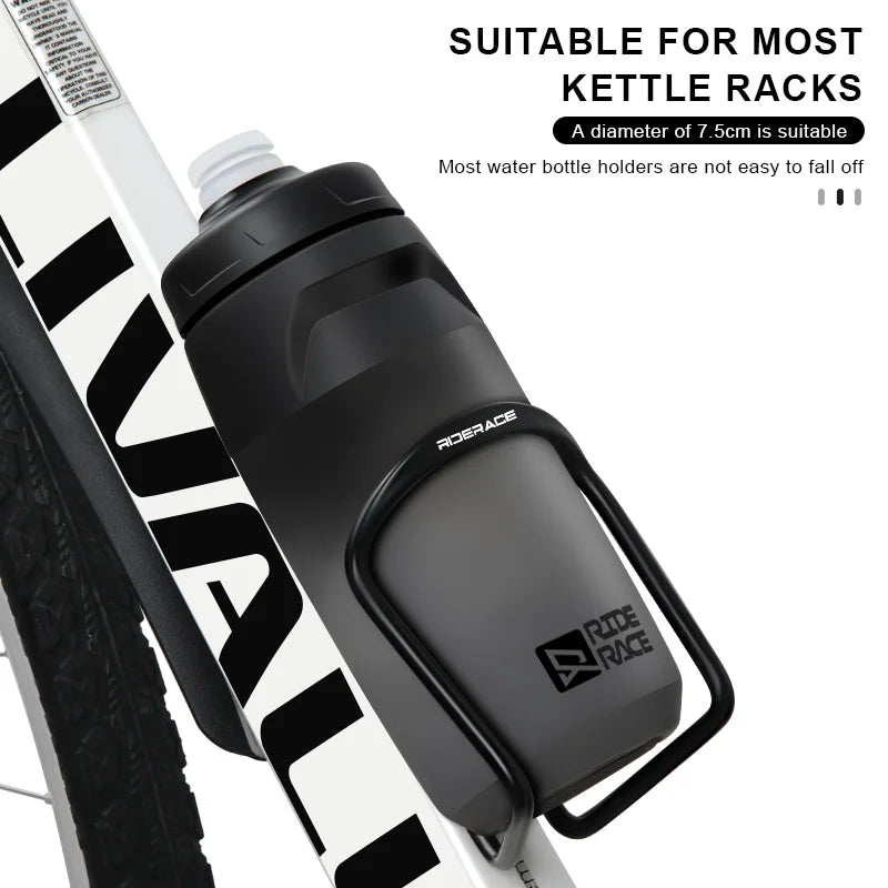 Garrafa Riderace 620ml para Bicicleta | Leve e Segura