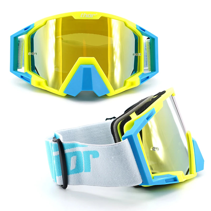 Óculos Motocross MX Off Road – Unissex Anti-Fog e Proteção UV400