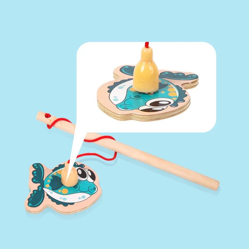 Brinquedo Educativo de Pescaria Montessori – Fishing Magnética - Lynzo