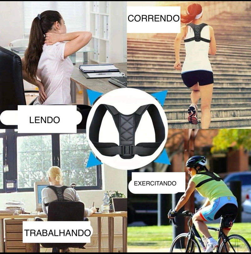 Corretor de Postura BeeChip – Conforto e Ajuste Ergonômico - Lynzo