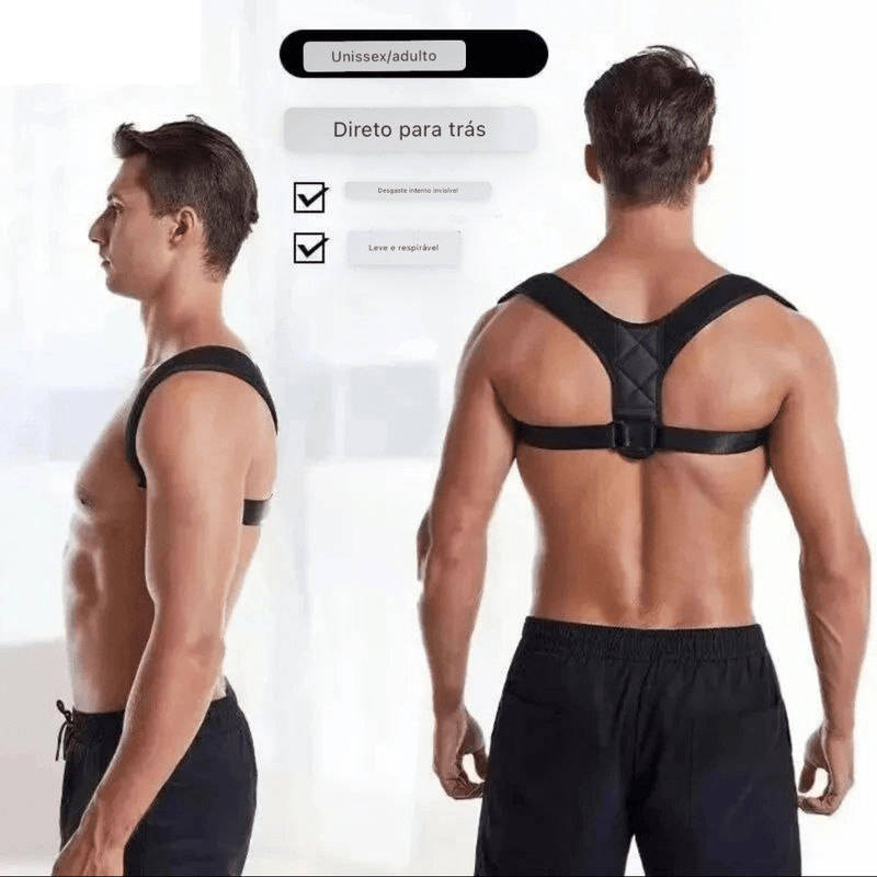 Corretor de Postura BeeChip – Conforto e Ajuste Ergonômico - Lynzo