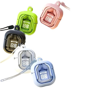 Fone T2 TWS Gamer Bluetooth 5.3 + Capa e Cordão