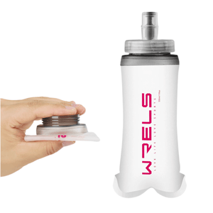 Garrafa WRELS 300-500ml | Dobrável e Rígida Esportiva