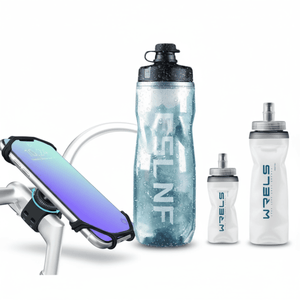 Kit Hidratação Premium - Suporte Celular + 2 Garrafas | Lynzo