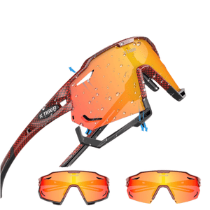 Óculos X-TIGER 5 Lentes Polarizadas UV400 Profissional