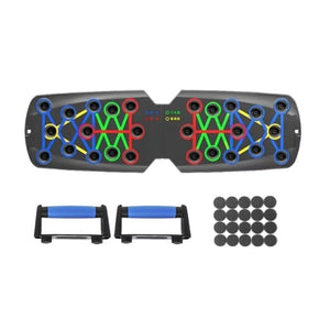 Placa Push-Up Multifuncional – Treino Completo em Casa