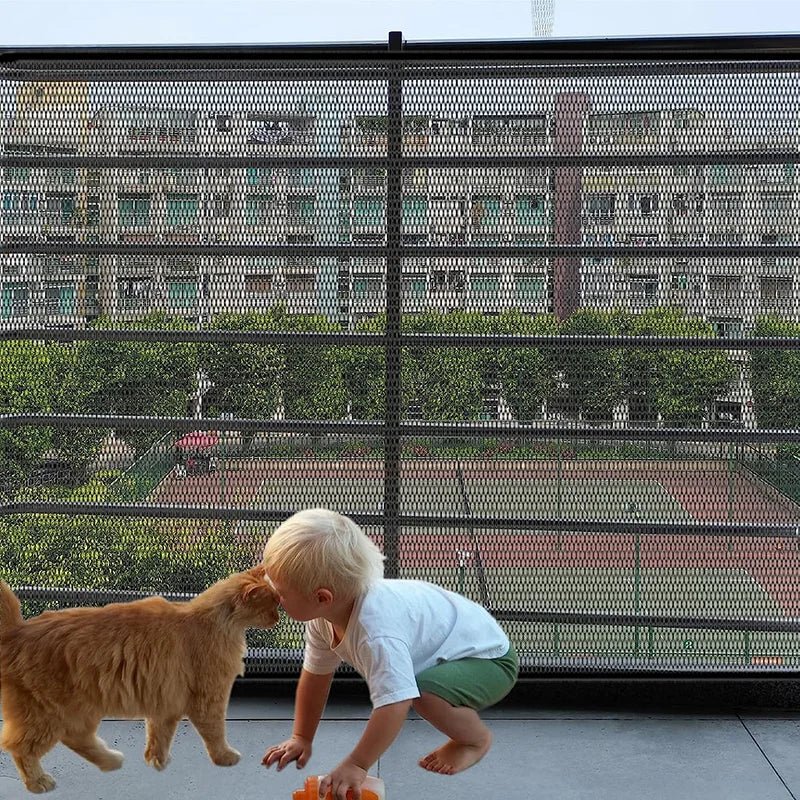 Portão de Segurança Portátil para Pets e Bebês - Lynzo
