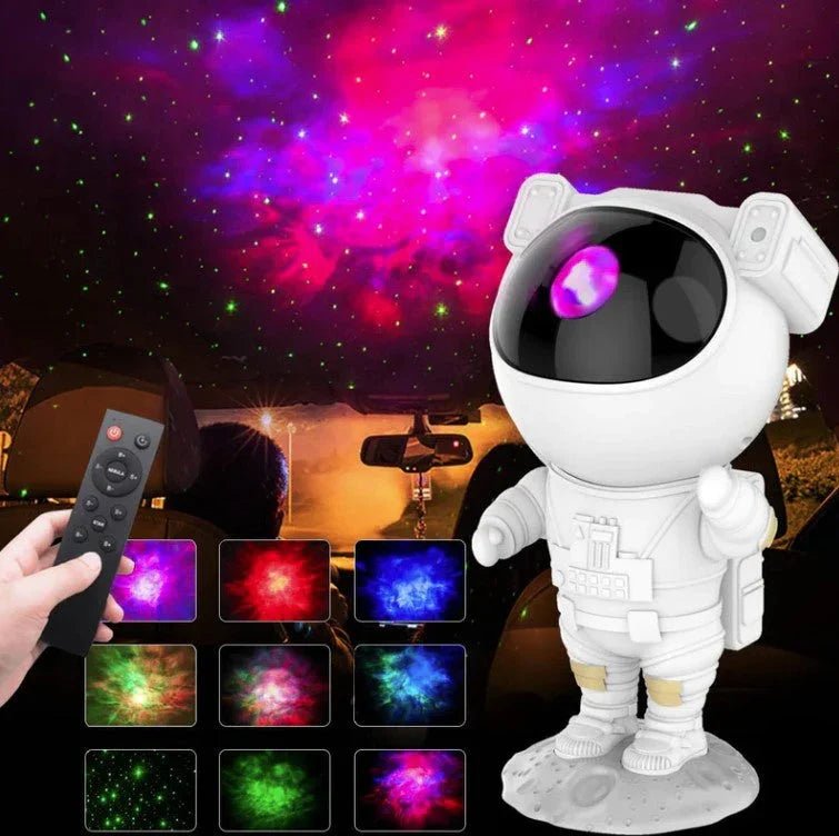 Projetor Astronauta Galaxy - Lynzo