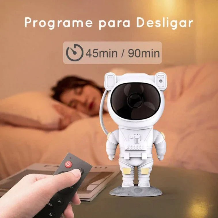 Projetor Astronauta Galaxy - Lynzo